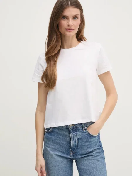 Тениска Sisley бежово