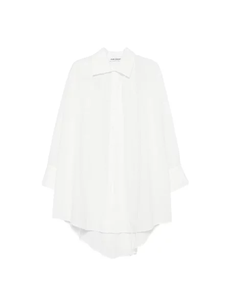 Our Legacy sukienka Gale mini oversize biały