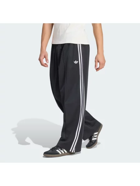 Adidas Originals Spodnie Dresowe Oversized Track schwarz czarne