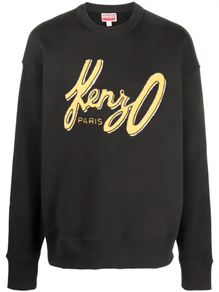 Hanorac Kenzo cu imagine negru