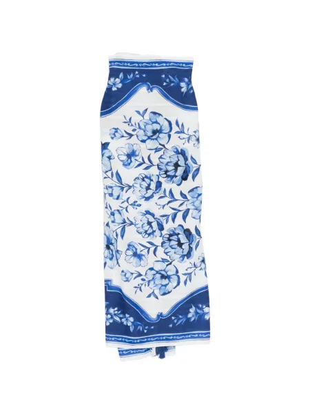 Rochie Farm Rio cu model floral cu imagine albastru