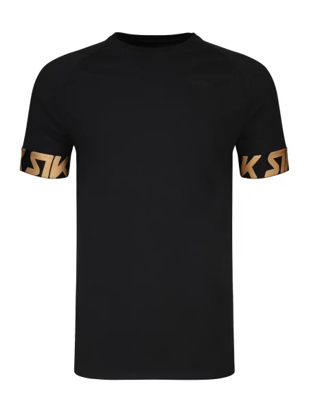 SikSilk Tricou Dynamic maro cămilă negru
