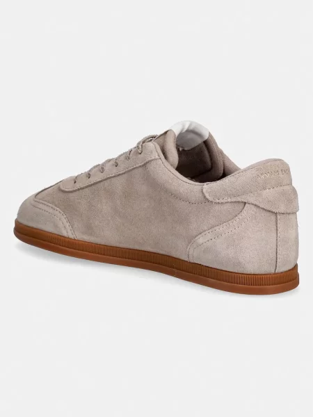 Sneakersy Armani Exchange zamszowe beżowe