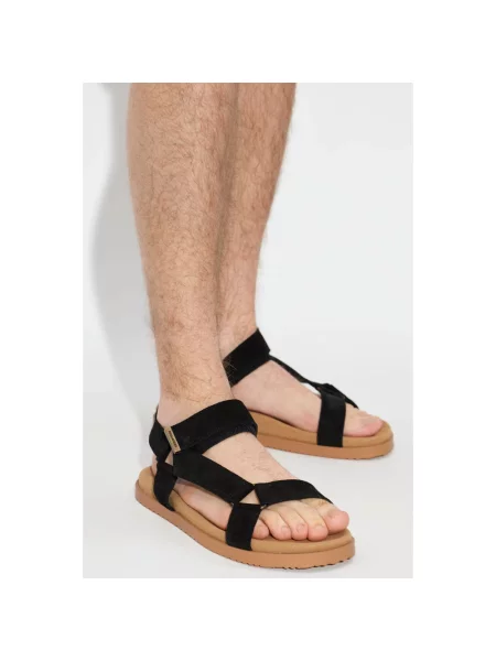 Sandały Dsquared2 skórzane czarne