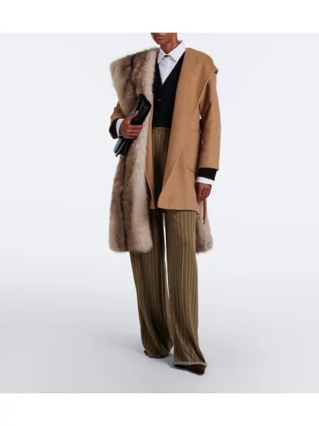 Palton Max Mara plic bej