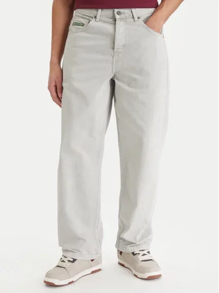 DC Shoes Jeans hlače Baggy Fit siva