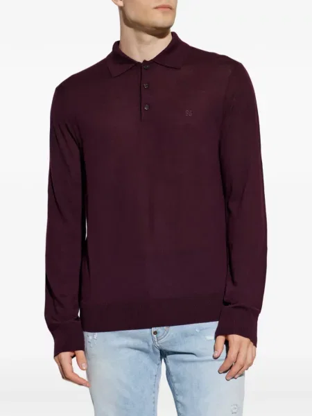 Tricou polo Dsquared2 roșu