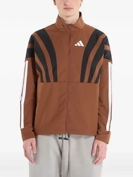 Tricou Adidas alergare cu șireturi din dantelă negru