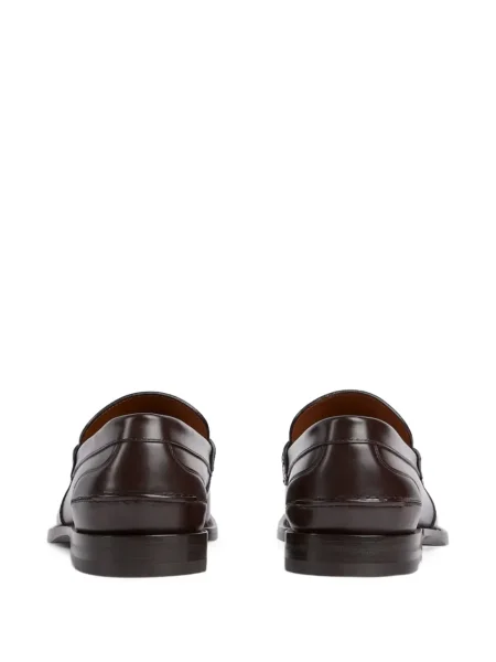 Pantofi loafer Gucci maro
