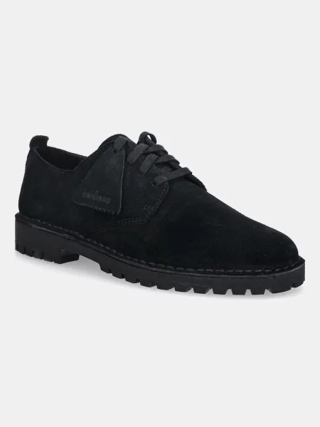 Półbuty Clarks Originals zamszowe czarne