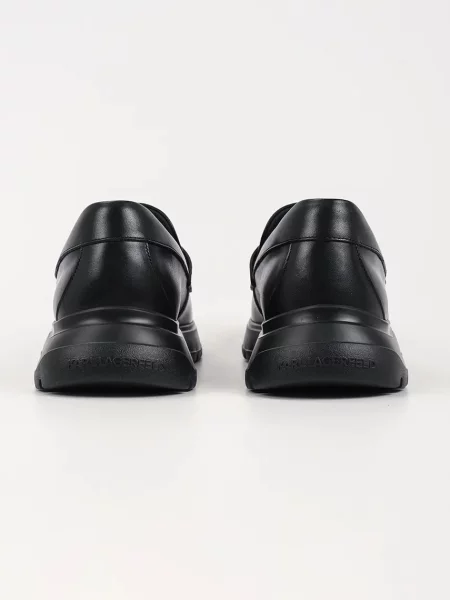 Karl Lagerfeld mocasini de piele MAGNUS negru