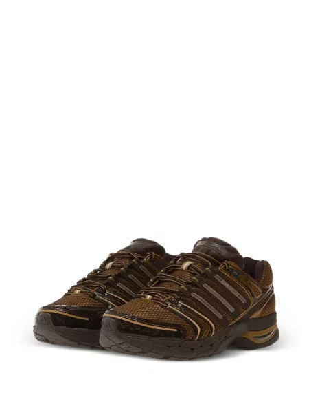 Fustă Adidas cu dungi cu imagine alergare roz