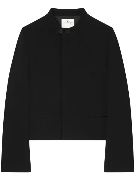 Яке Courreges от креп черно