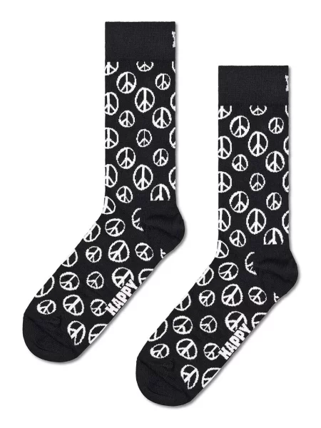 Happy Socks Skarpety 3 Pary Z Pudełkiem Prezentowym schwarz czarne