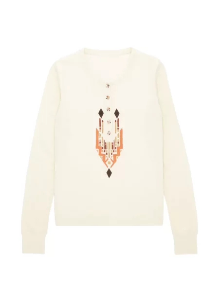 Top Fortela cu imprimeu geometric