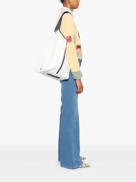 Pruhovaná plátěná košile Polo Ralph Lauren modrá