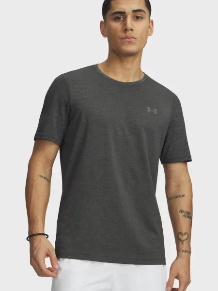 Бесшовная футболка Under Armour серая
