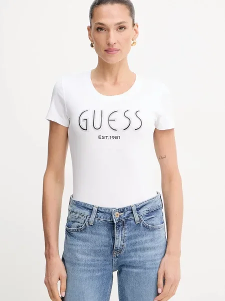 Тениска Guess бяло