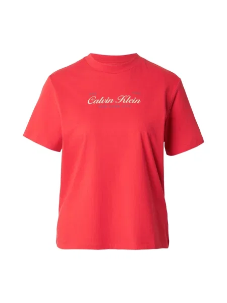 Calvin Klein Jeans Tricou CLASSIC bleumarin / pastel / purpuriu galben