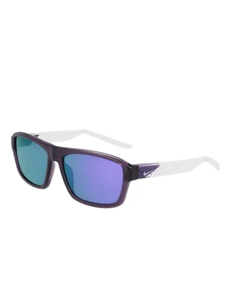 Ochelari de soare Nike cu imprimeu geometric gri