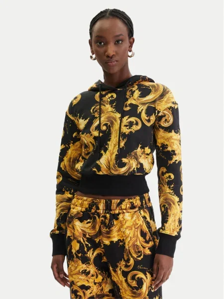 Versace Jeans Couture Суитшърт черен