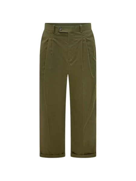Decupat pantaloni Drole De Monsieur verde