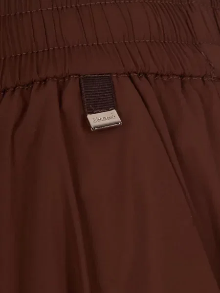 Fustă midi Herno până la genunchi maro