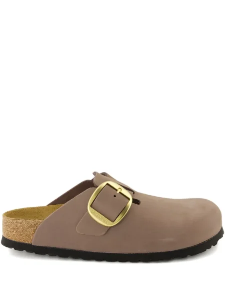 Papuci tip mules Birkenstock maro