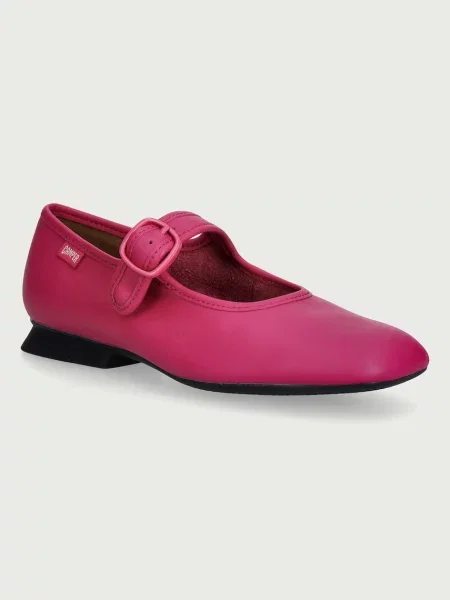 Camper balerini din piele Casi Myra roz