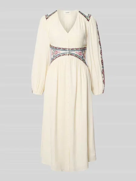 Sukienka midi o kroju regular fit z czystej model Tina' Bash biała