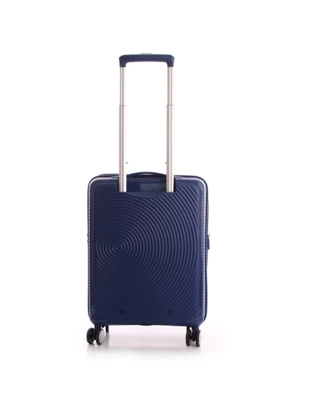 Cestovní kufr American Tourister Soundbox 41 l midnight navy modrý