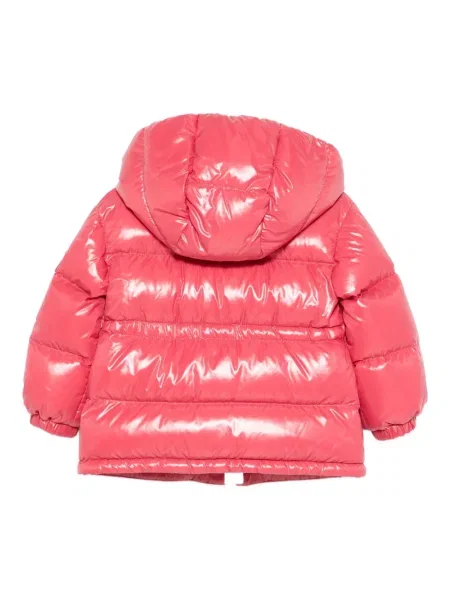 Kurtka dziecięca Moncler Enfant różowa