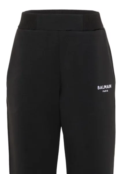 Spodnie dziecięce Balmain czarne
