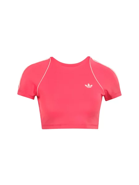 ADIDAS PERFORMANCE Tricou funcțional nisipiu / zmeură roz