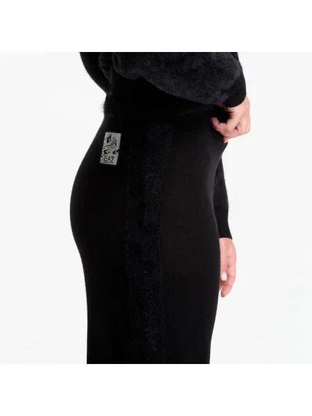 Потници Emporio Armani Train Apres Ski W Jacquard Kni Fancy Black L черно