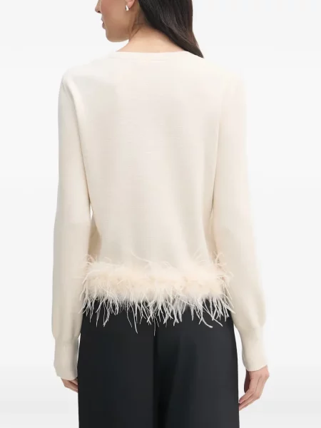 Cardigan Oui cu pene