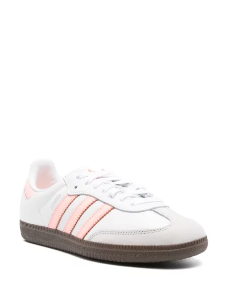 Sneakerși Adidas Samba din piele maro