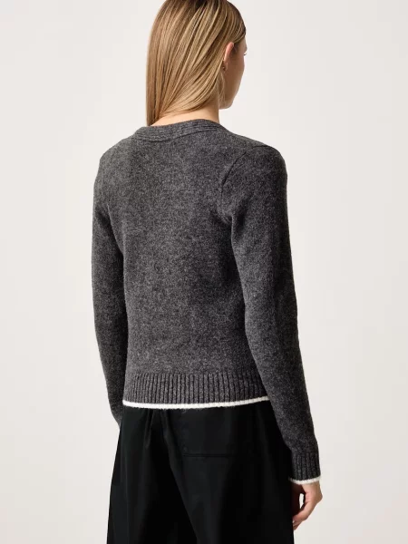 Nike Sportswear kardigan z dodatkiem wełny Chill Knit szary