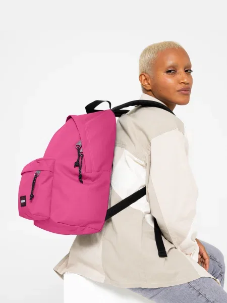 EASTPAK Batoh Padded Pak'R fuksia / čierna ružová