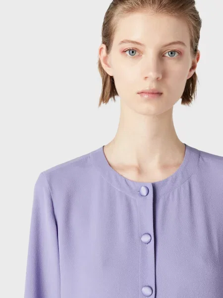 Emporio Armani Пальто фіолетовий