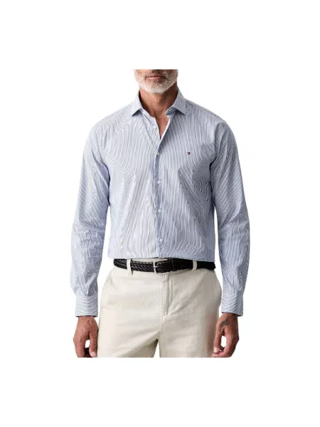 Košeľa Tommy Hilfiger modrá