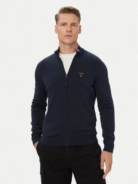 Aeronautica Militare Cardigan Bleumarin