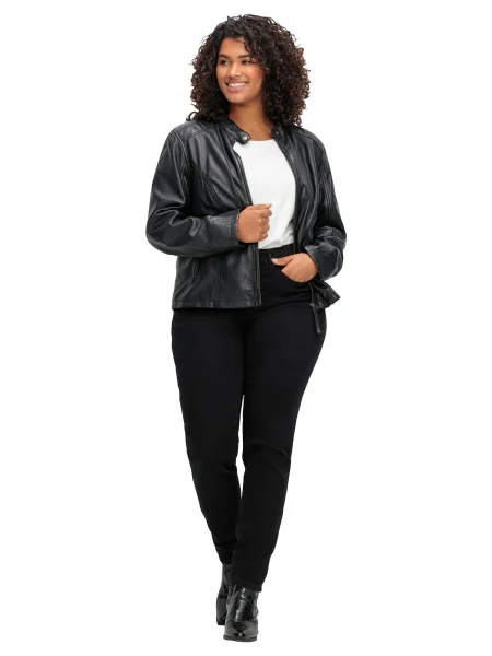 SHEEGO Jeans denim negru