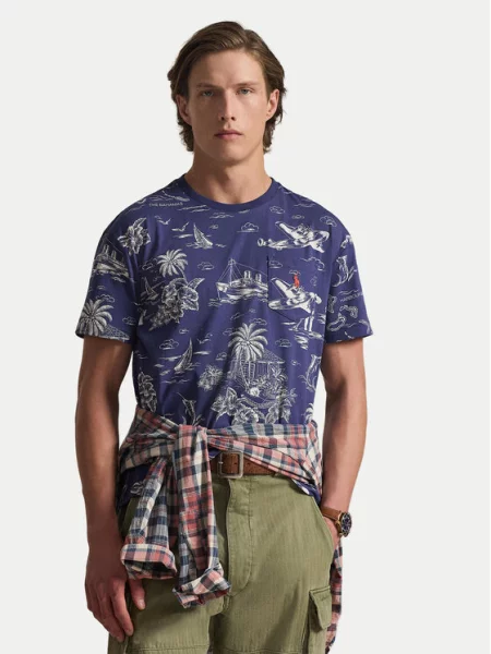 Polo Ralph Lauren T-Shirt Granatowy