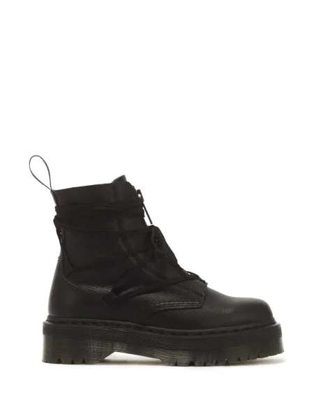 Botine Dr. Martens cu șireturi din piele negru