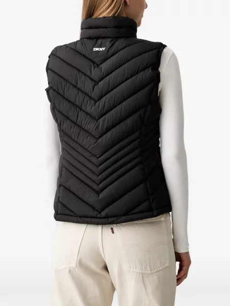 Matlasat vestă Dkny negru
