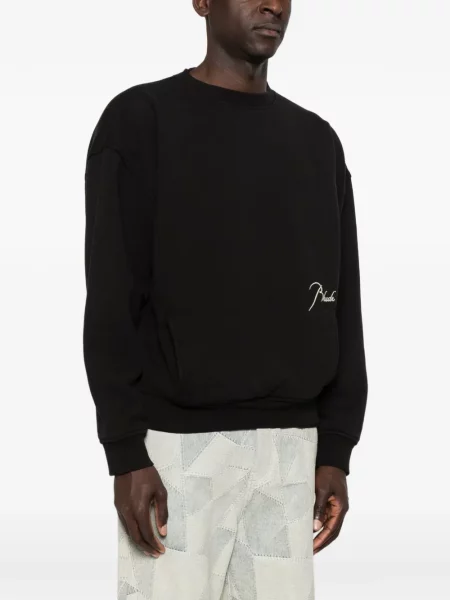 Pulover Rhude cu broderie negru