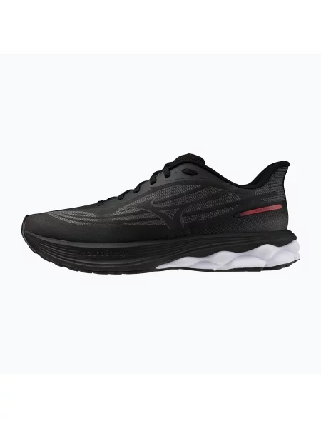 Încălțăminte de alergare pentru bărbați Mizuno Wave Skyrise 7 black/iron gate/tomato puree negru