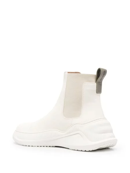 Botine chelsea Oamc alb