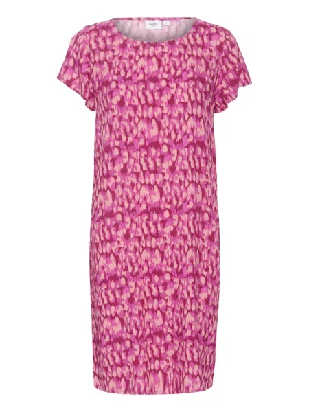 SAINT TROPEZ Rochie Fatilde / roz / roșu bej